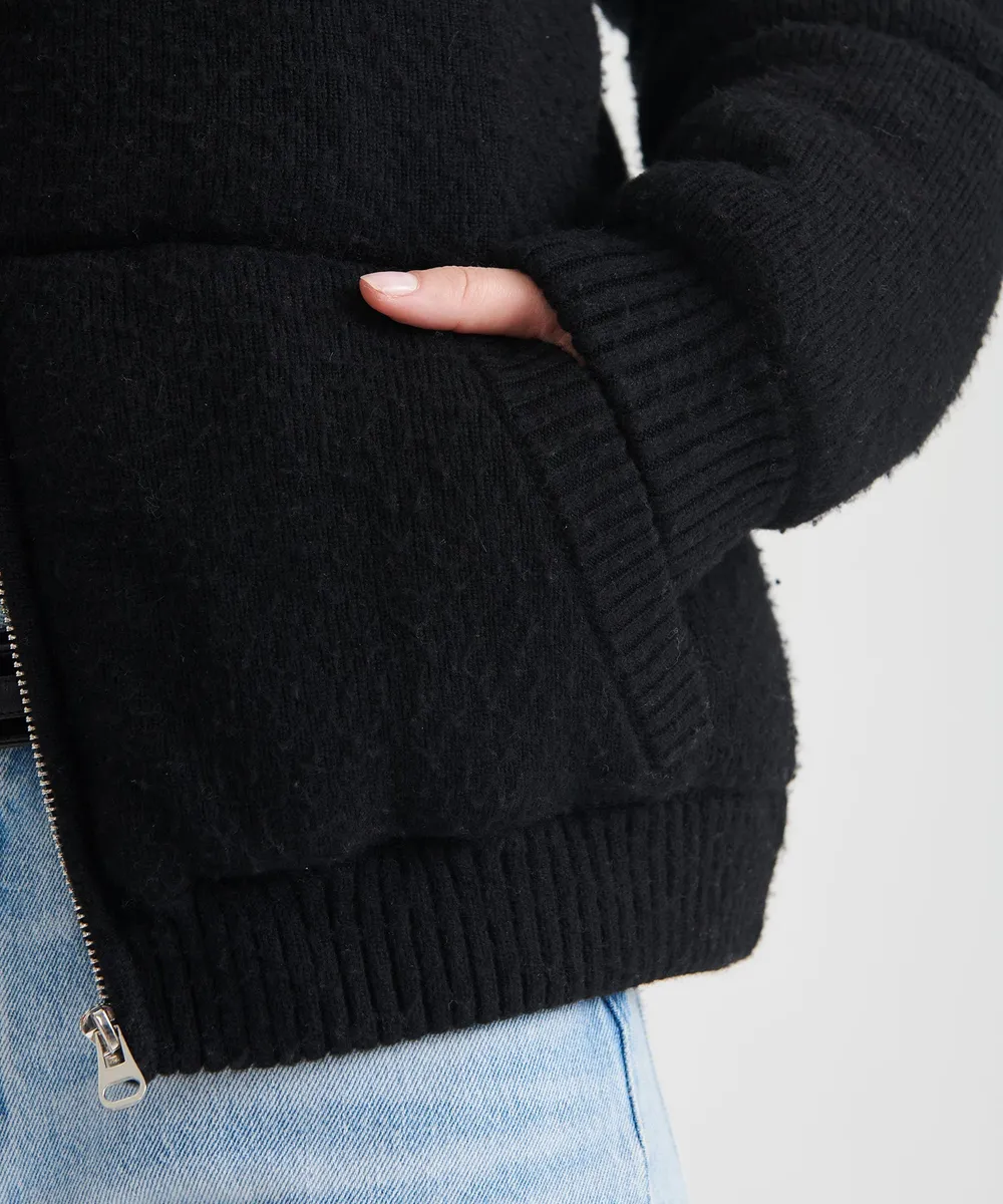 Merino Cashmere Puffer Jacket 11