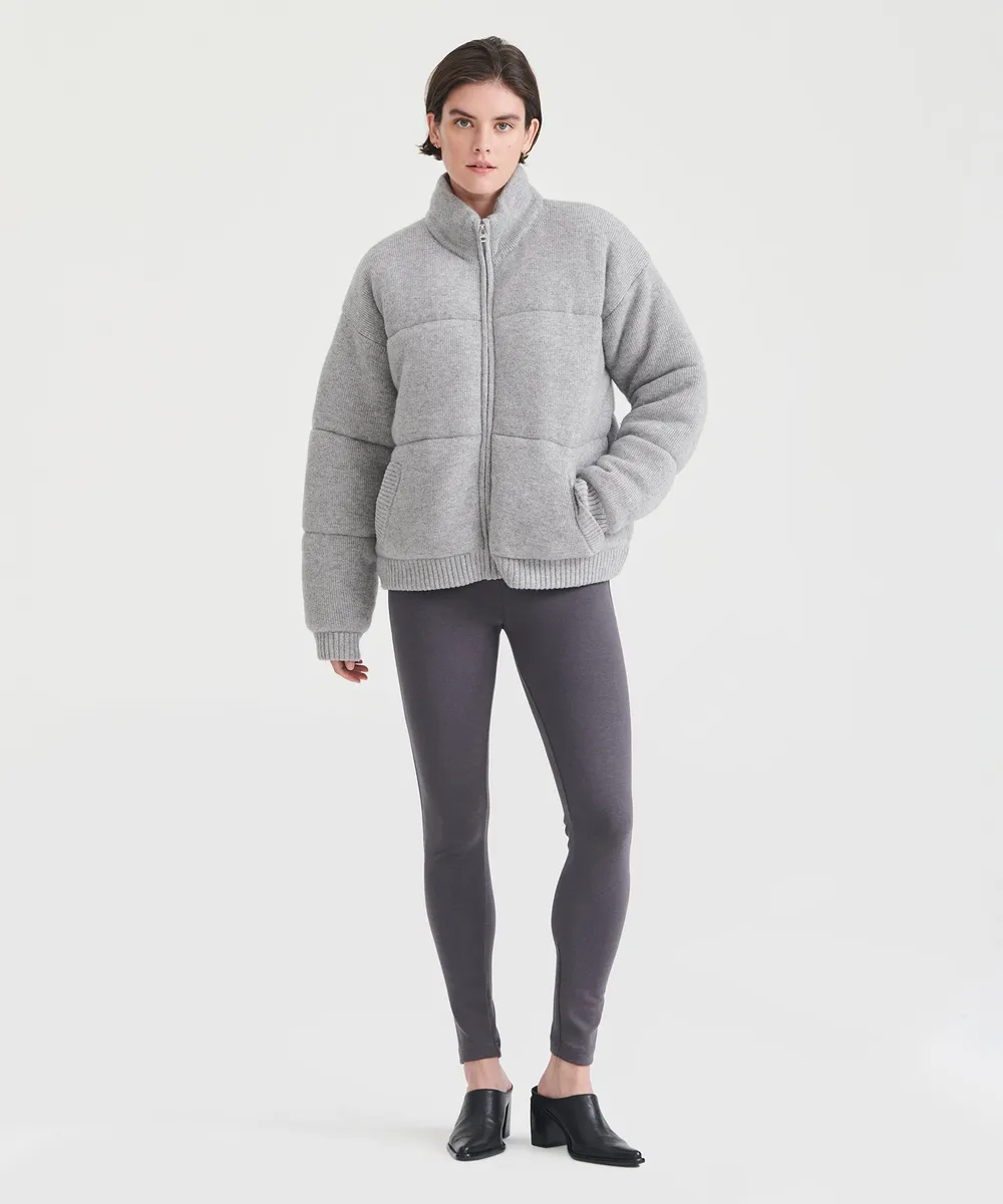 Merino Cashmere Puffer Jacket 14