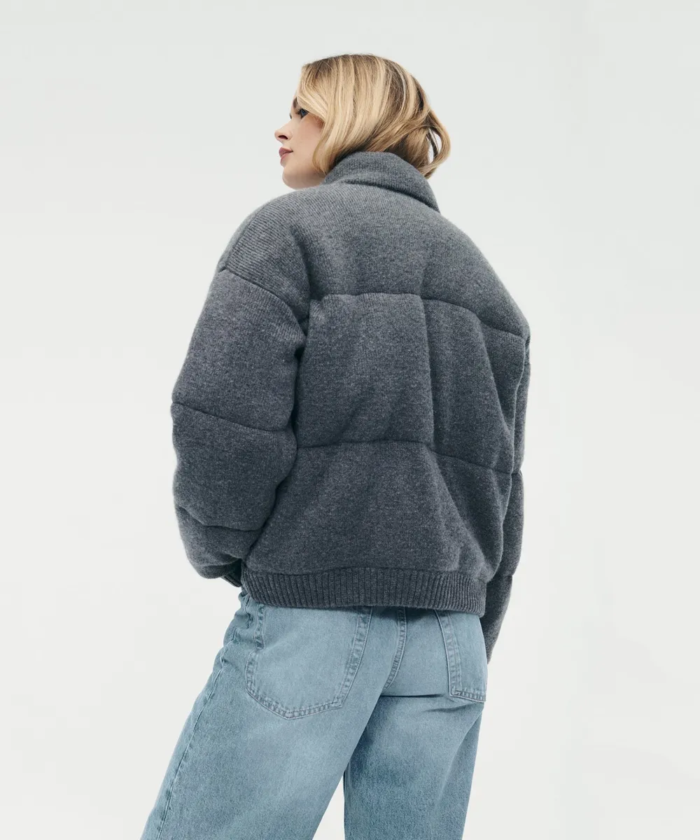 Merino Cashmere Puffer Jacket 7