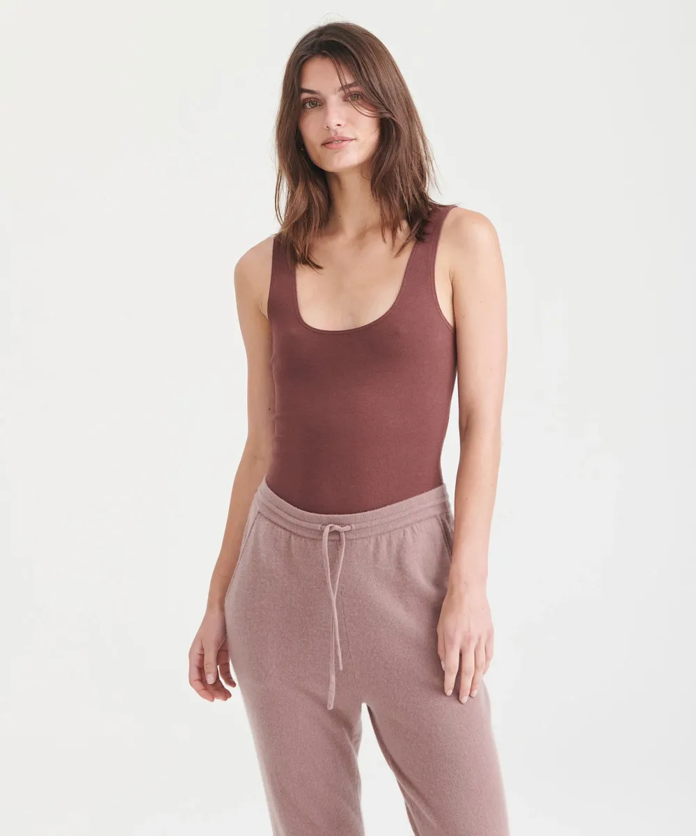 Modal Cashmere Sleeveless Bodysuit 2