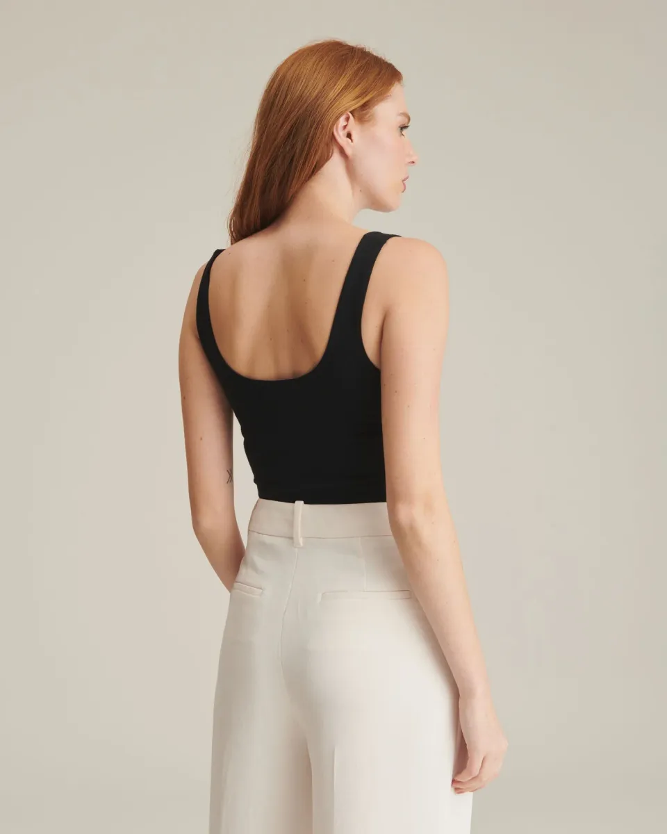 Modal Cashmere Sleeveless Bodysuit 13