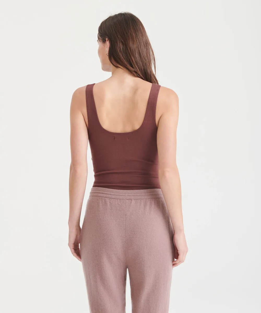 Modal Cashmere Sleeveless Bodysuit 14