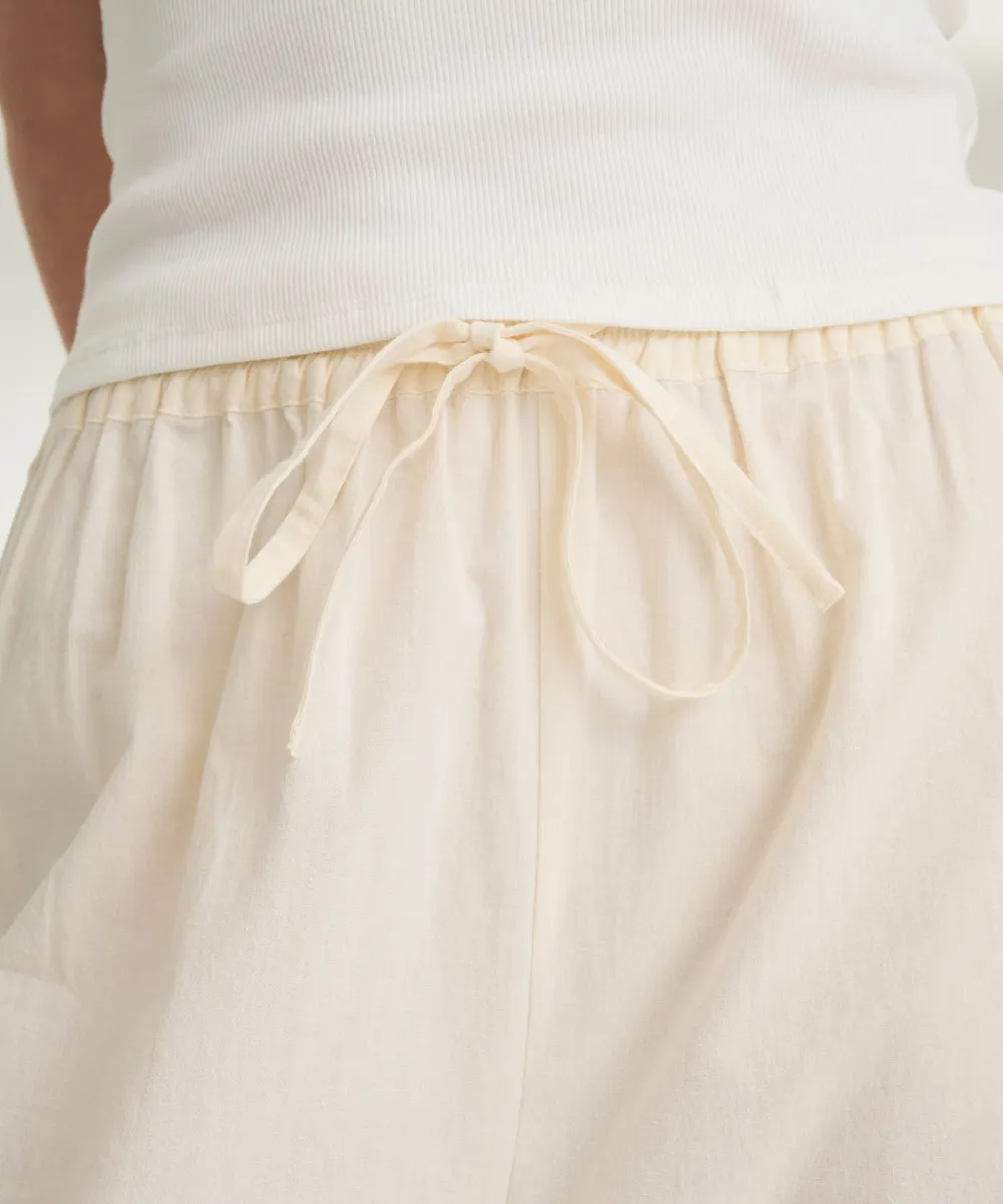 Organic Cotton Drawstring Pants 4