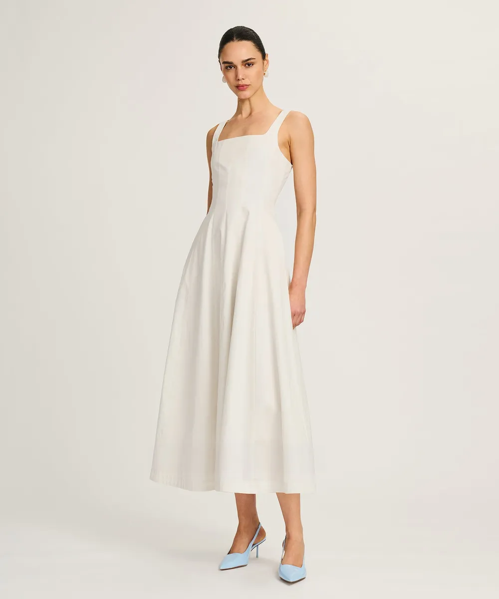 Organic Cotton Midi Dress 12