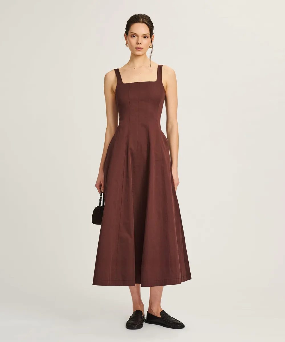 Organic Cotton Midi Dress 5