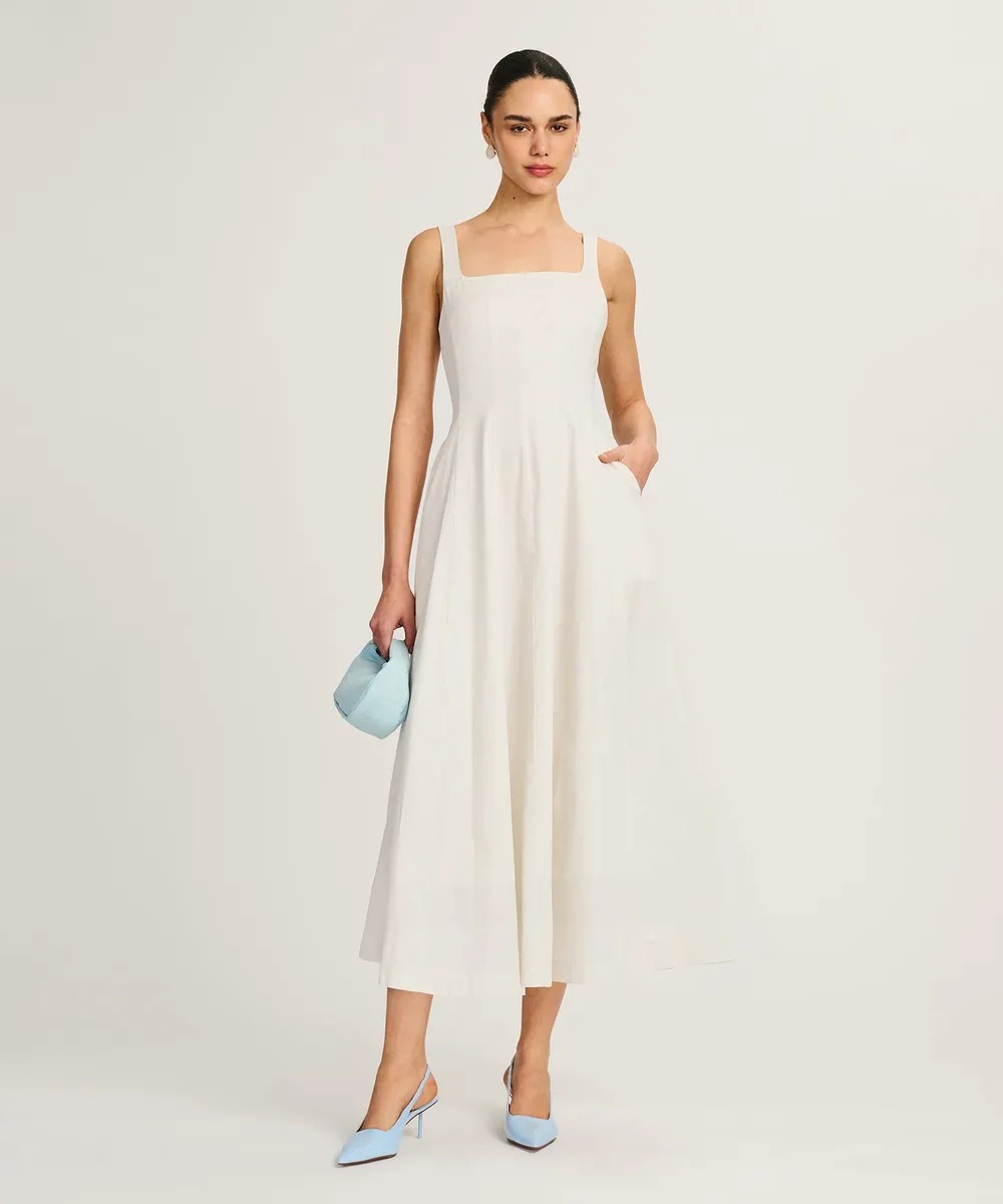 Organic Cotton Midi Dress 8