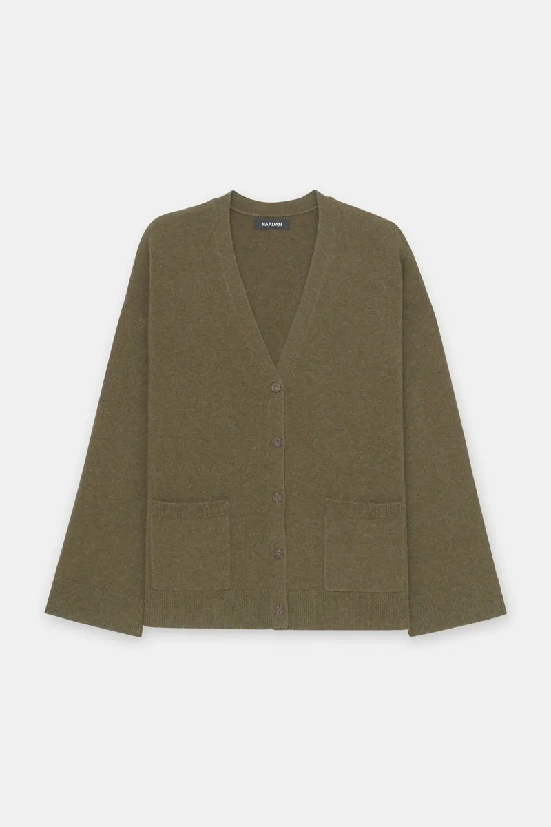 Signature Cashmere Boxy Cardigan 15