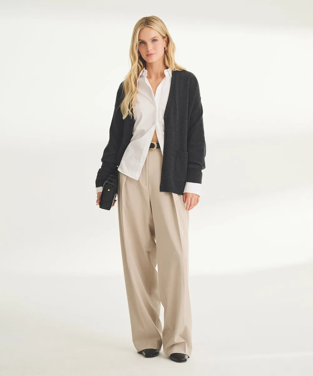 Signature Cashmere Boxy Cardigan 17
