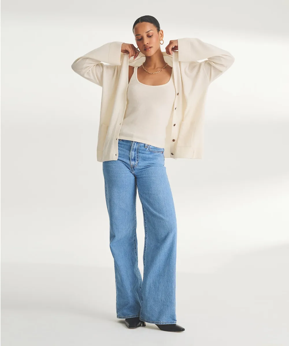 Signature Cashmere Boxy Cardigan 24