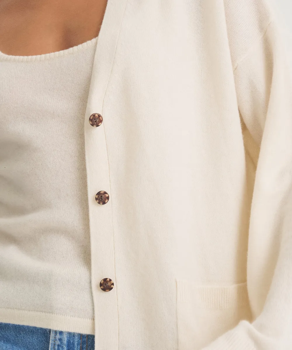 Signature Cashmere Boxy Cardigan 26