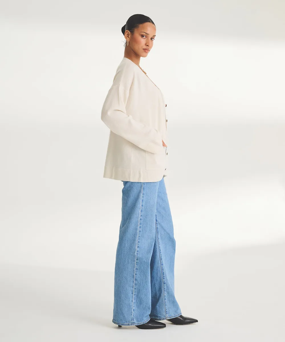 Signature Cashmere Boxy Cardigan 27