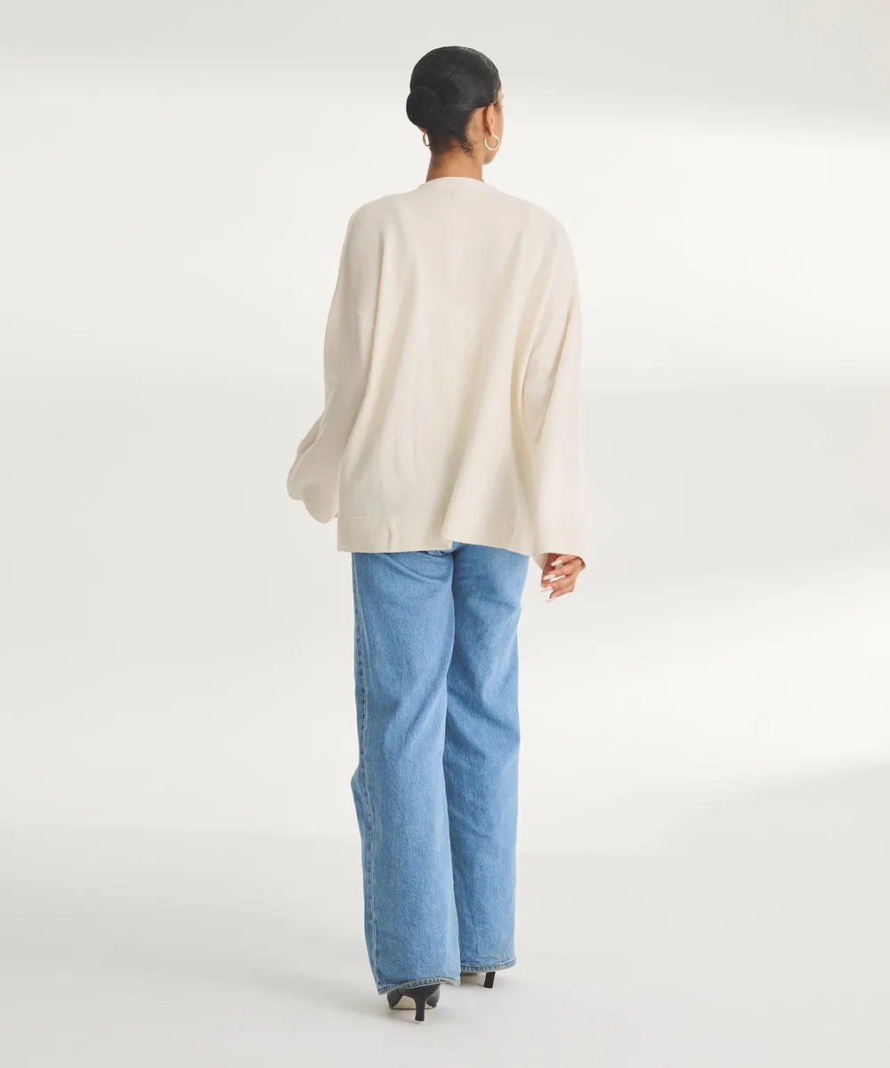 Signature Cashmere Boxy Cardigan 28