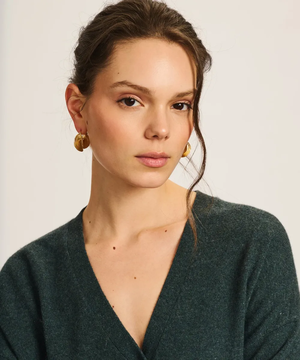 Signature Cashmere Boxy Cardigan 4