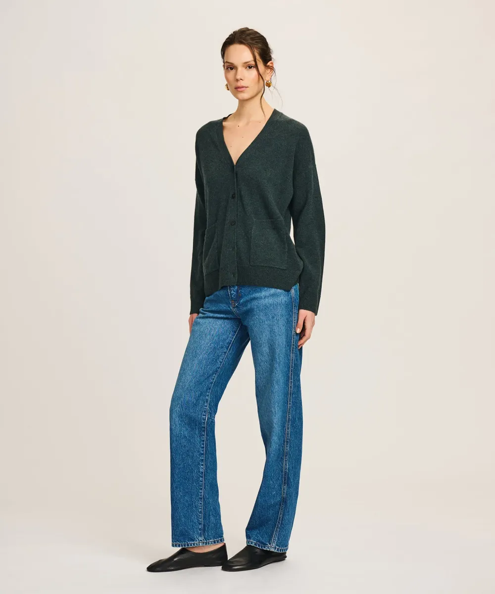 Signature Cashmere Boxy Cardigan 5