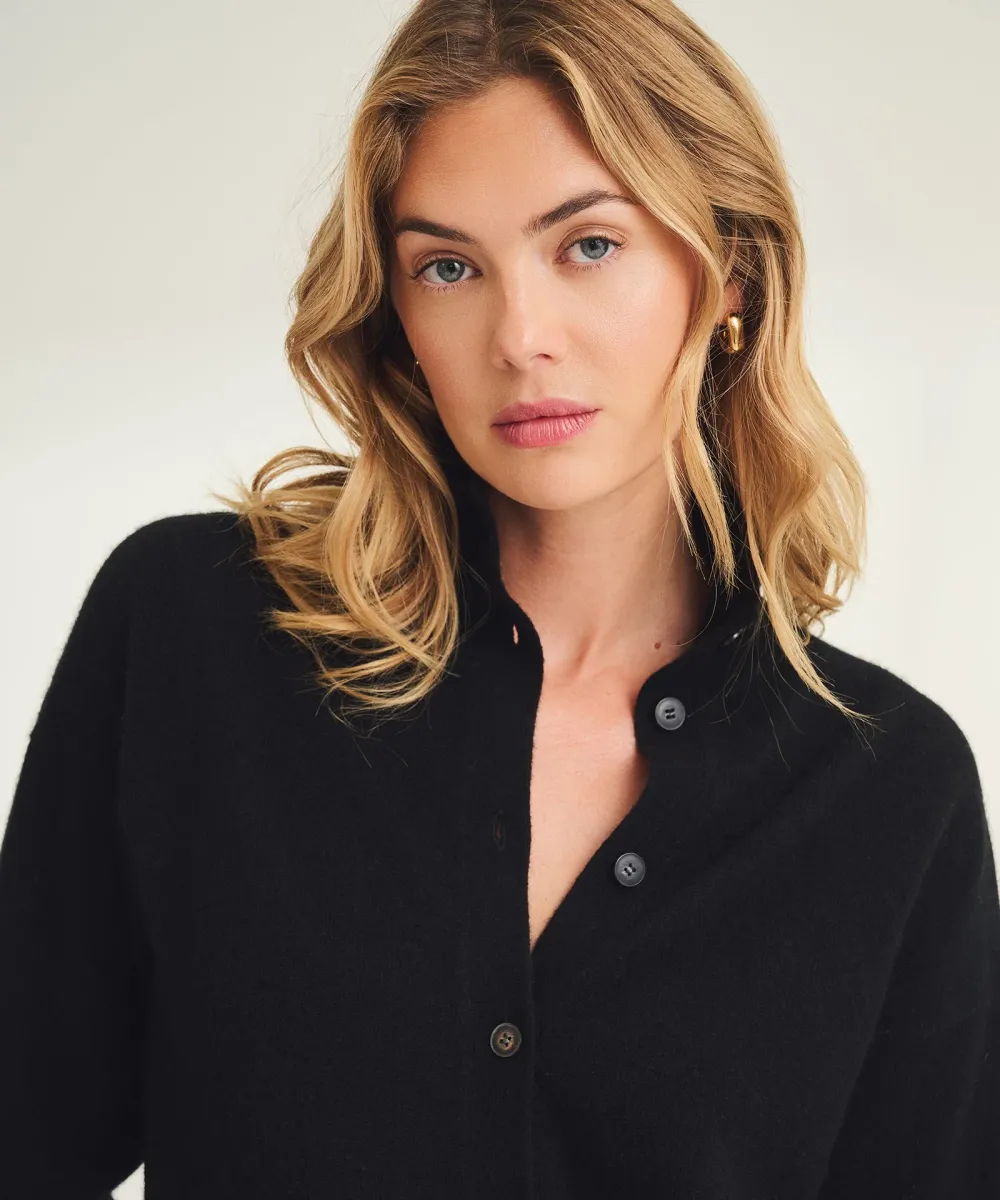 Signature Cashmere Button Down Jumpsuit 3