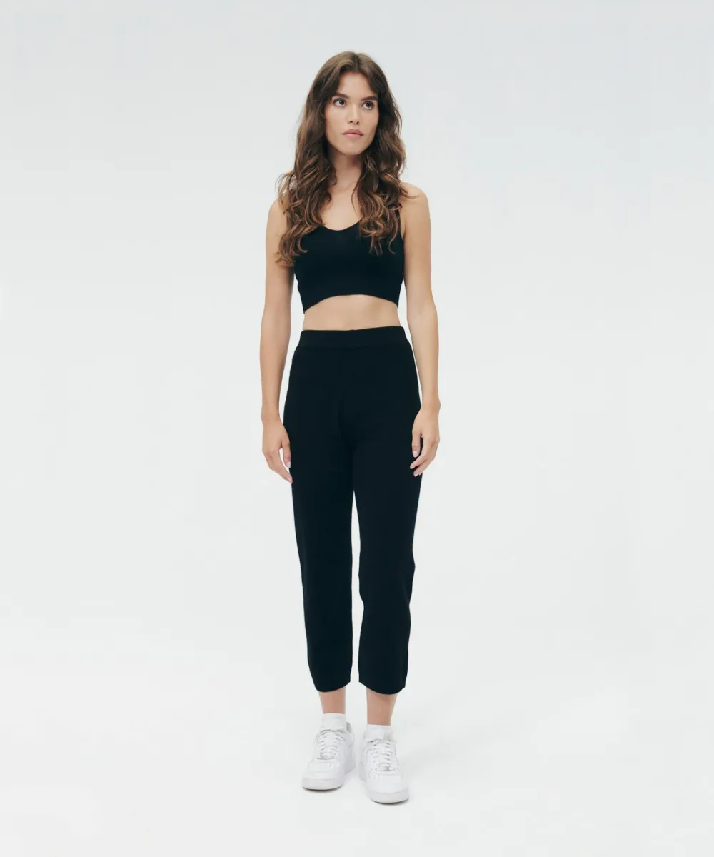 Signature Cashmere Cropped Pant 2