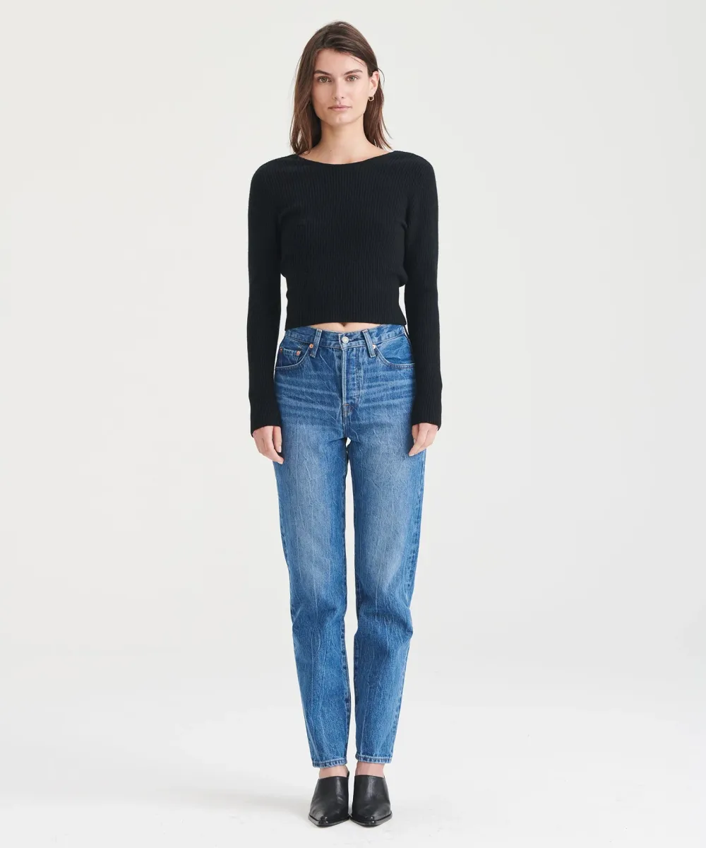 Signature Cashmere Crossover Sweater 14