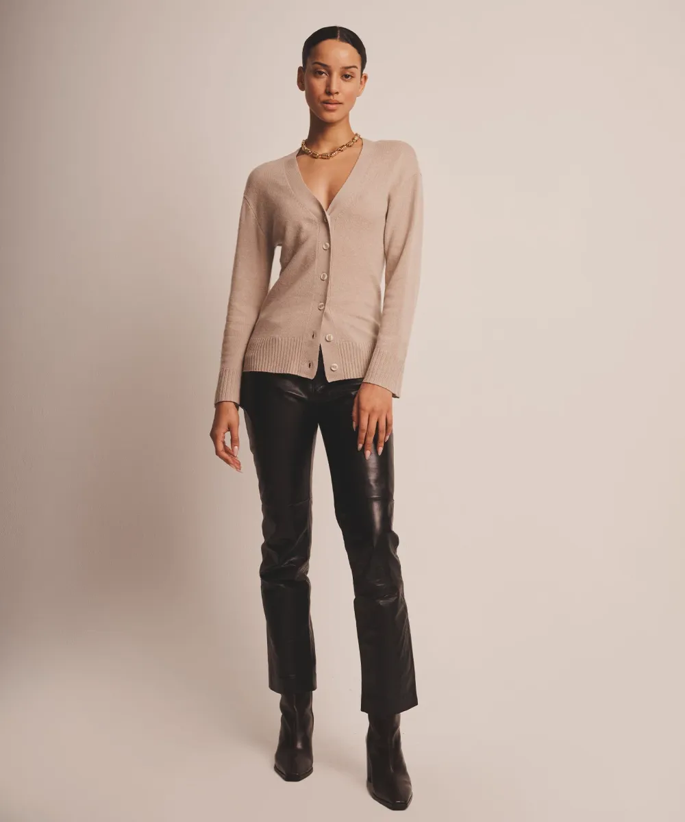 Signature Cashmere Fitted Cardigan 10