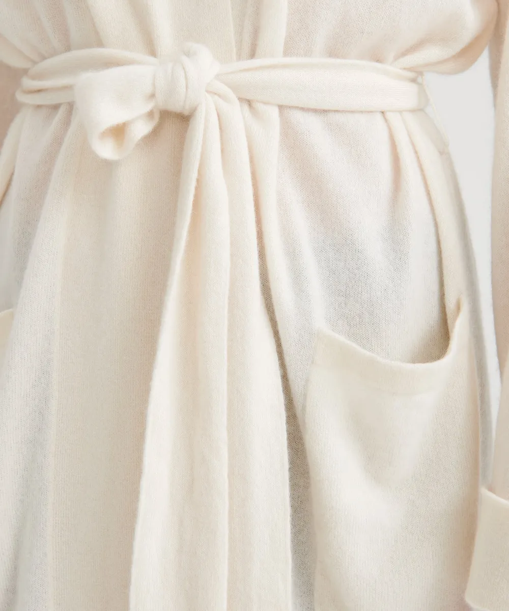 Signature Cashmere Long Robe 11