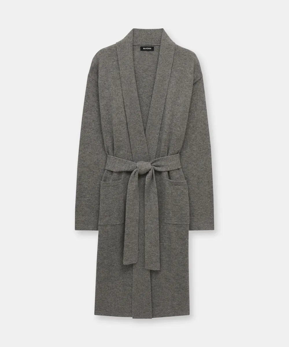 Signature Cashmere Long Robe 13