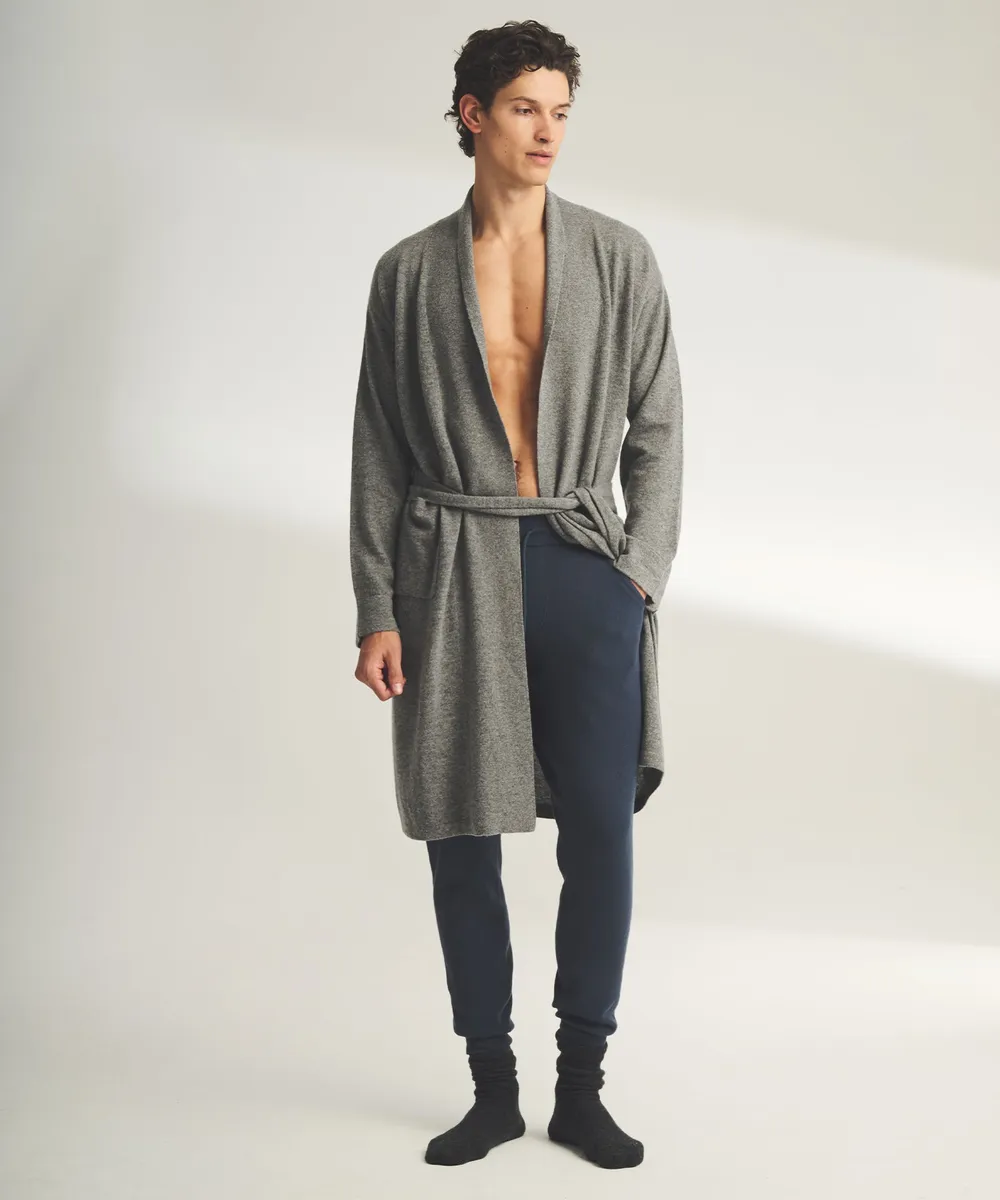 Signature Cashmere Long Robe 5
