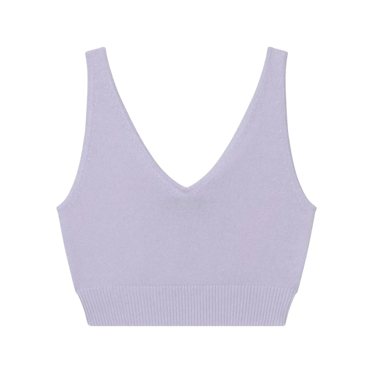 Signature Cashmere Longline Bra Tops 18