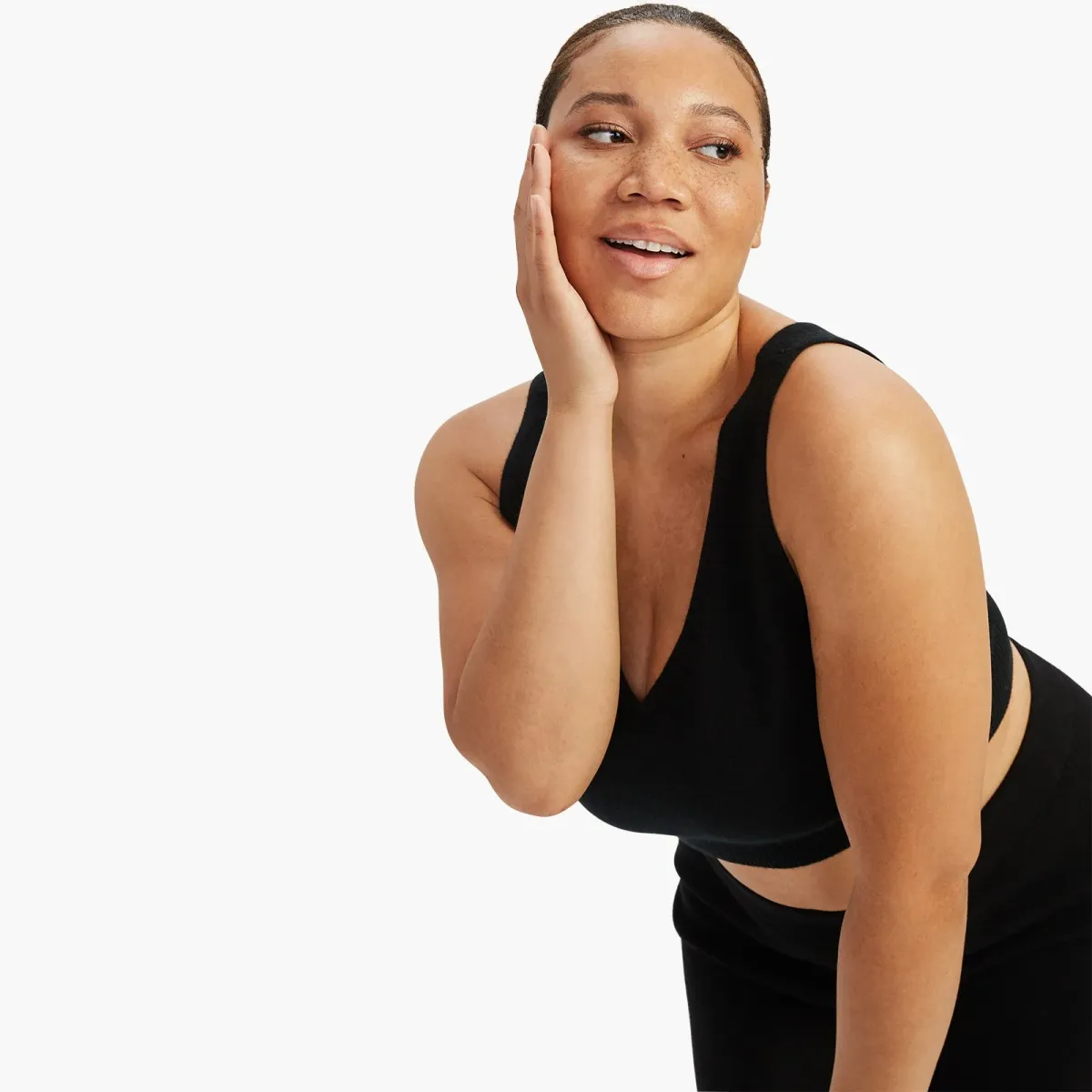 Signature Cashmere Longline Bra Tops 3