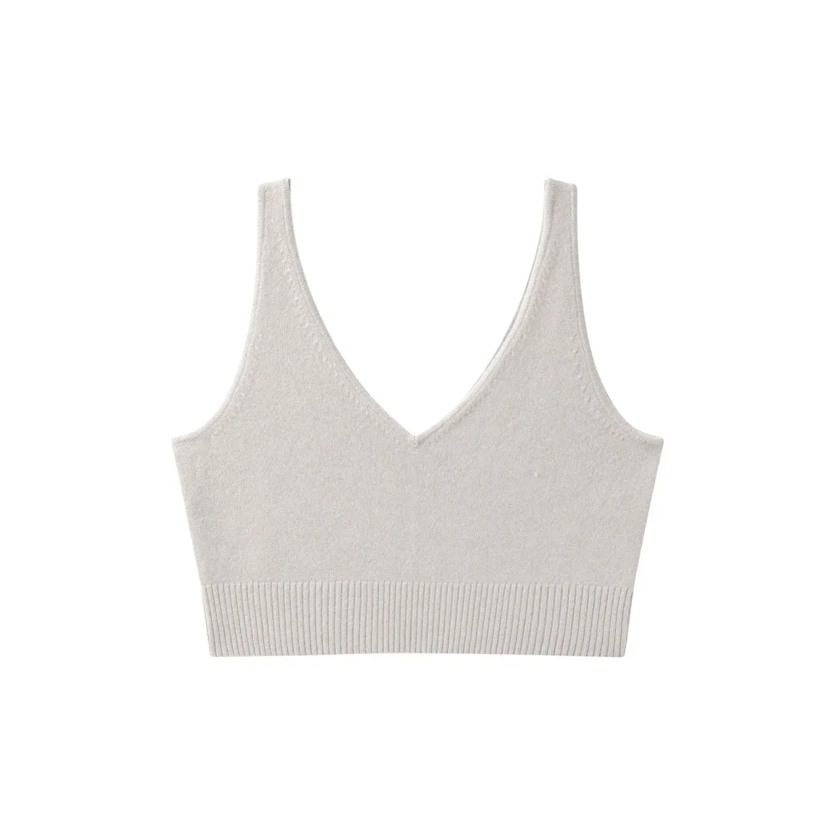 Signature Cashmere Longline Bra Tops 23