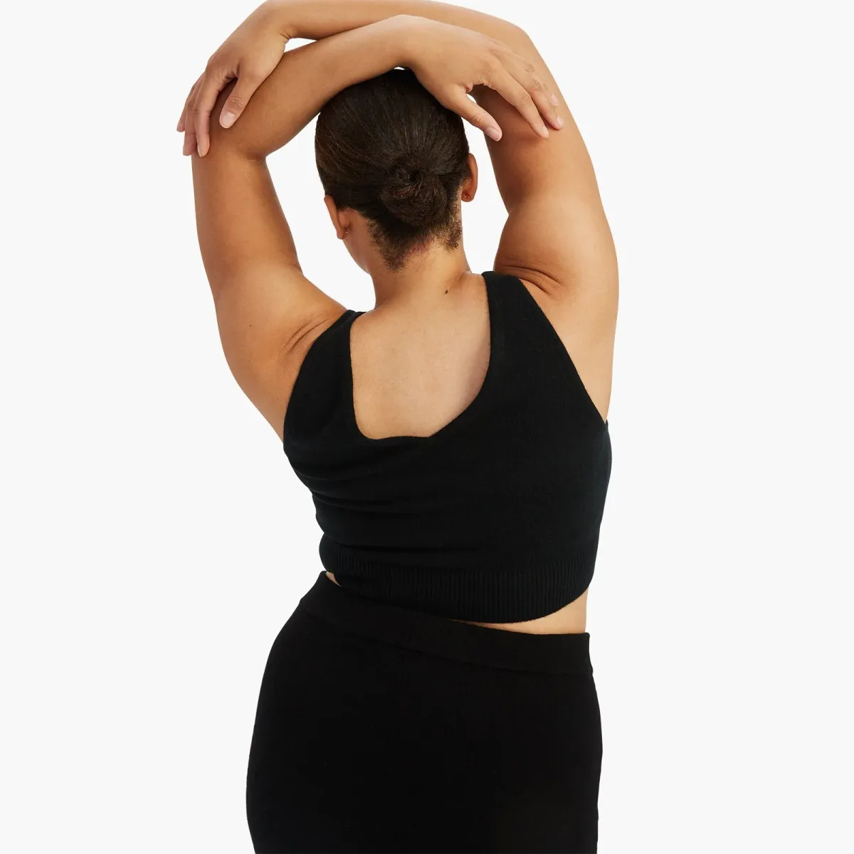 Signature Cashmere Longline Bra Tops 39