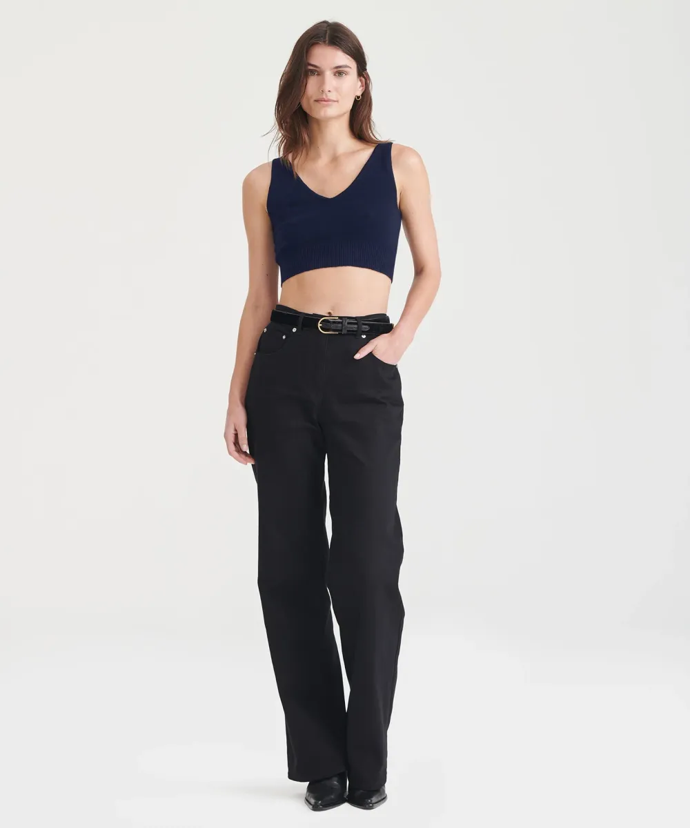 Signature Cashmere Longline Bra Tops 56