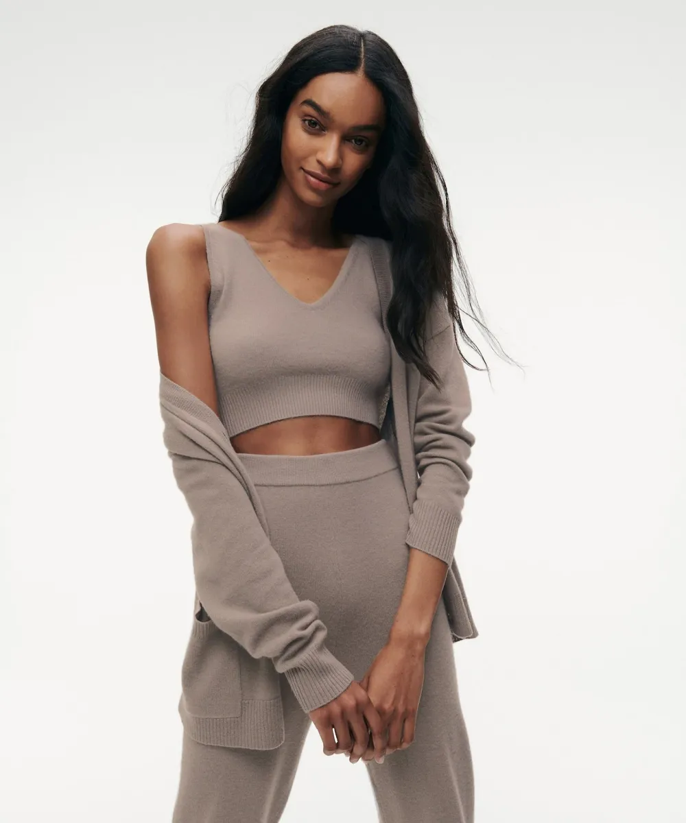 Signature Cashmere Longline Bra Tops 7