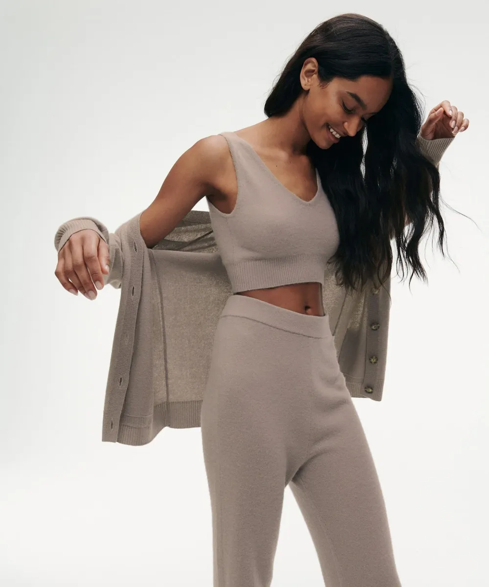 Signature Cashmere Longline Bra Tops 8