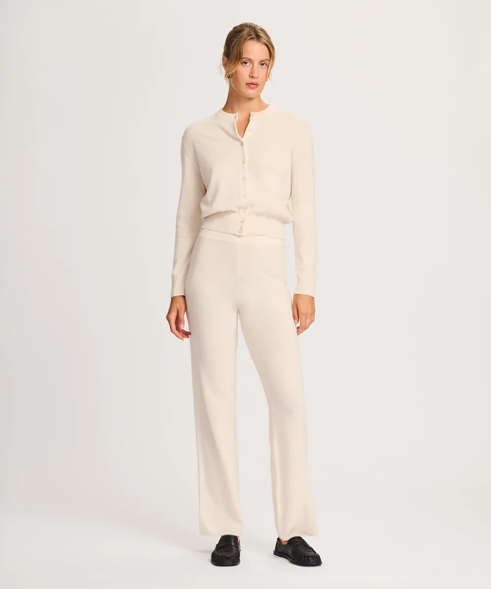 Signature Cashmere Straight Leg Pant 2