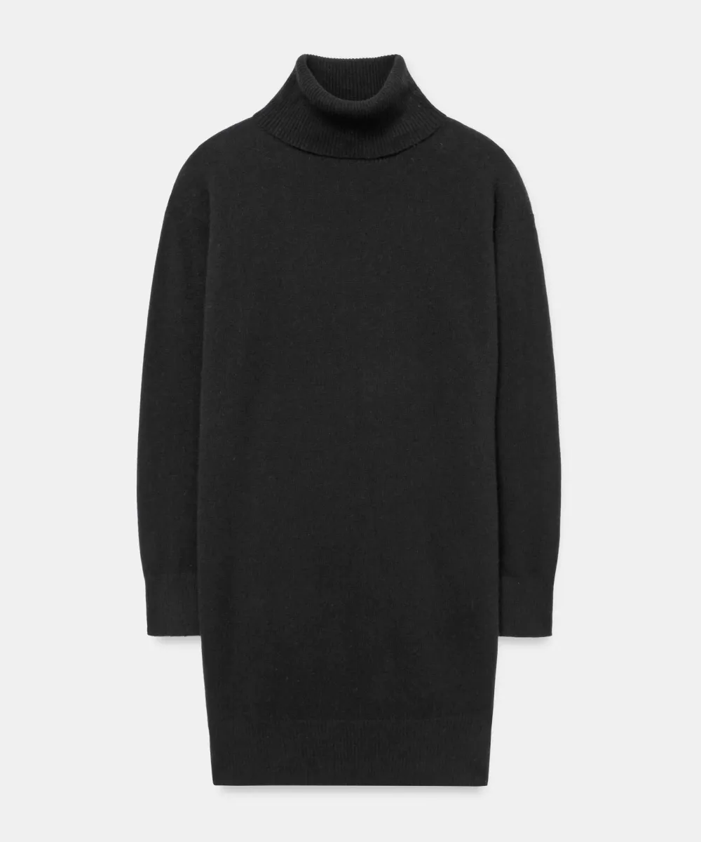 Signature Cashmere Turtleneck Dress 22