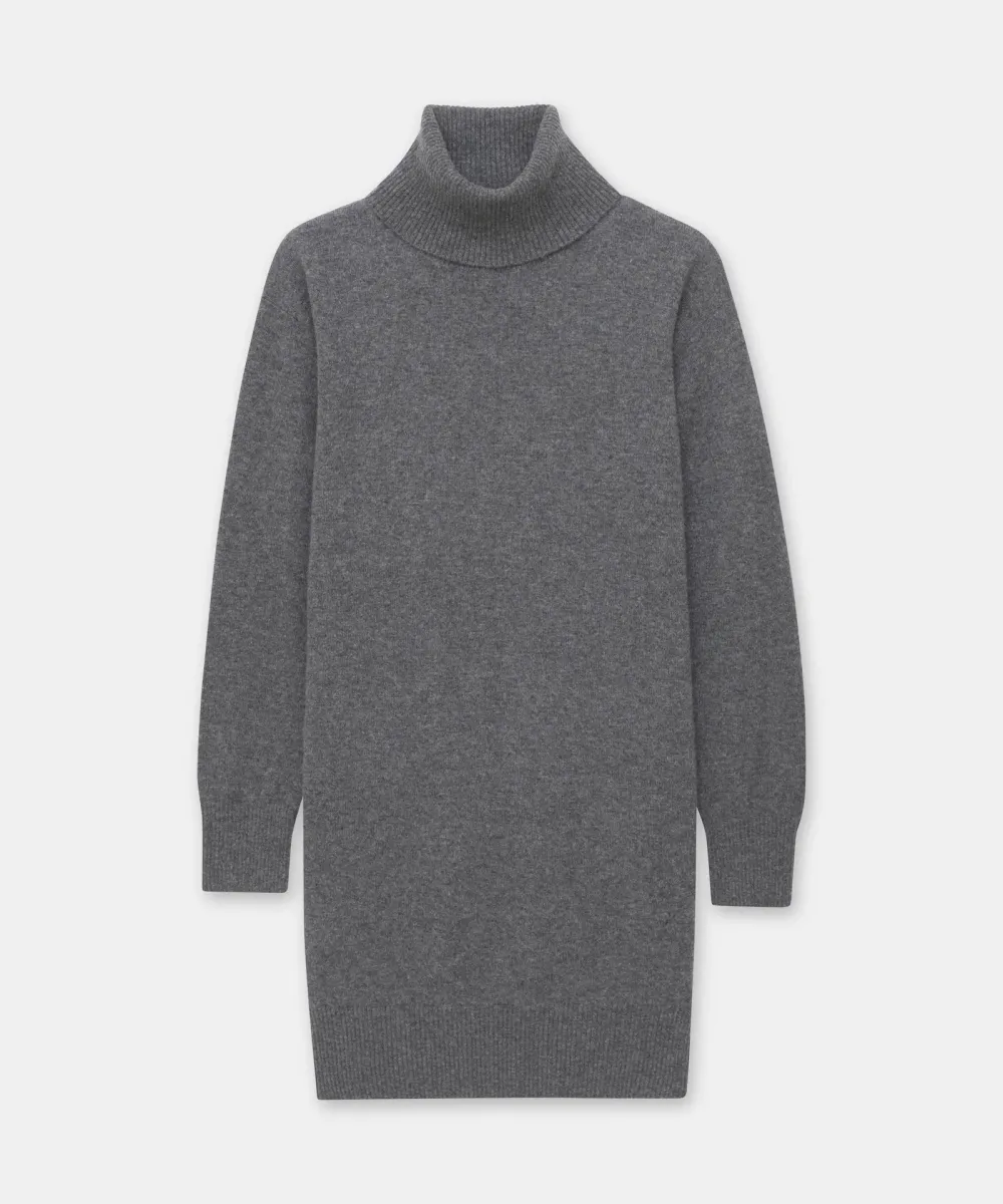 Signature Cashmere Turtleneck Dress 31