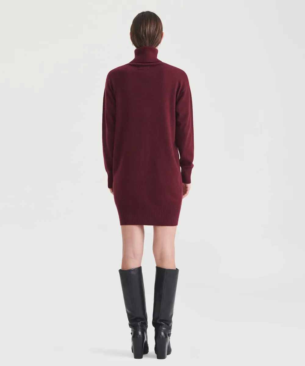 Signature Cashmere Turtleneck Dress 7