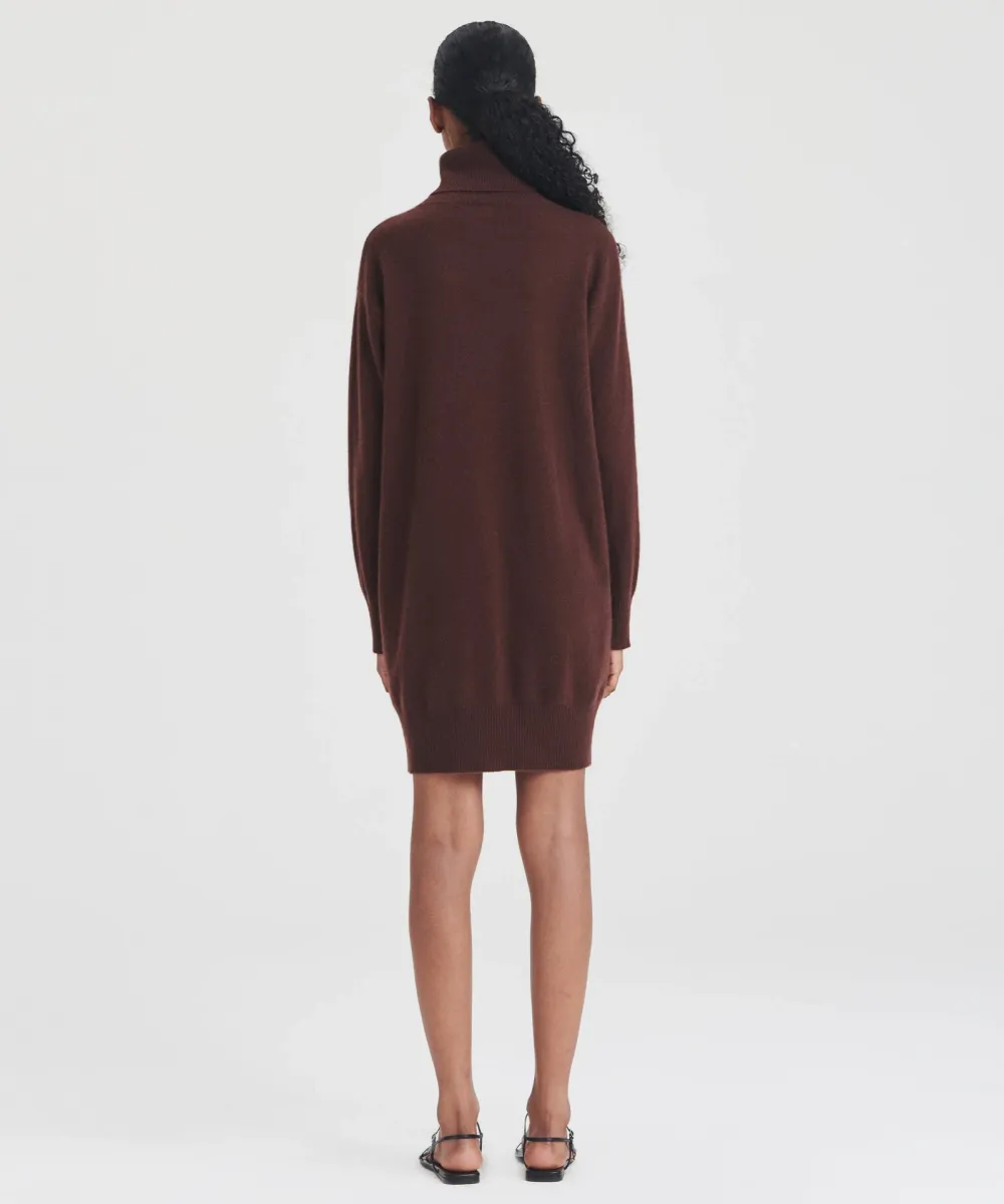 Signature Cashmere Turtleneck Dress 9