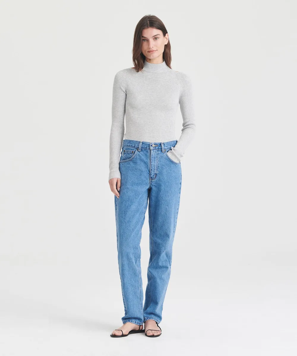 Silk Cashmere Cutout Turtleneck 20