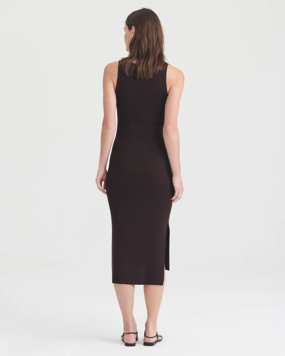 Silk Cashmere Midi Tank Dress 12