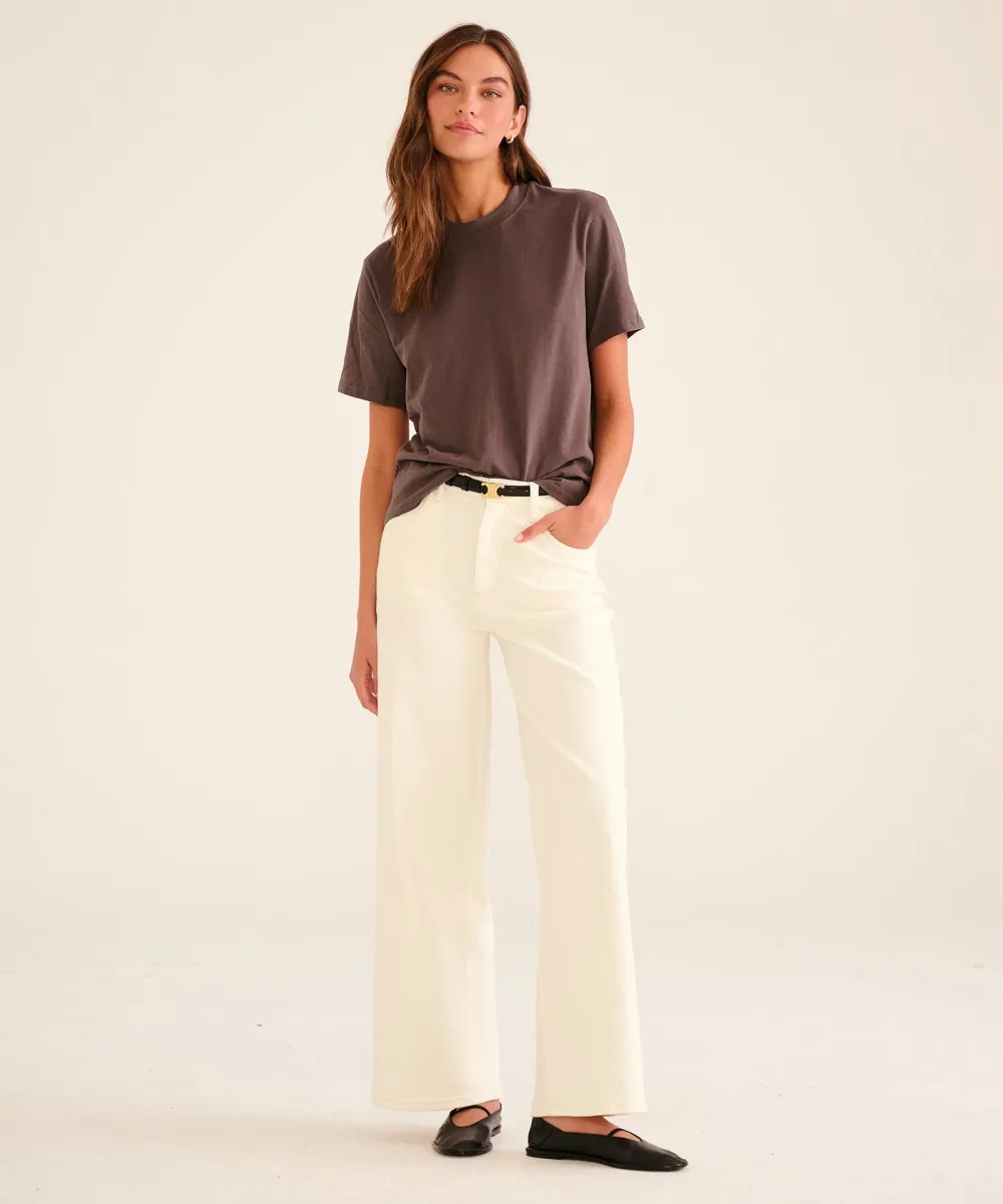Soft Denim Wide Leg Pant 11