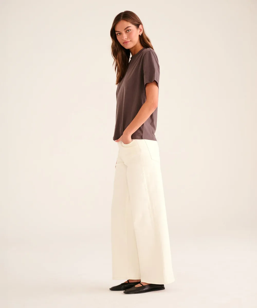 Soft Denim Wide Leg Pant 12