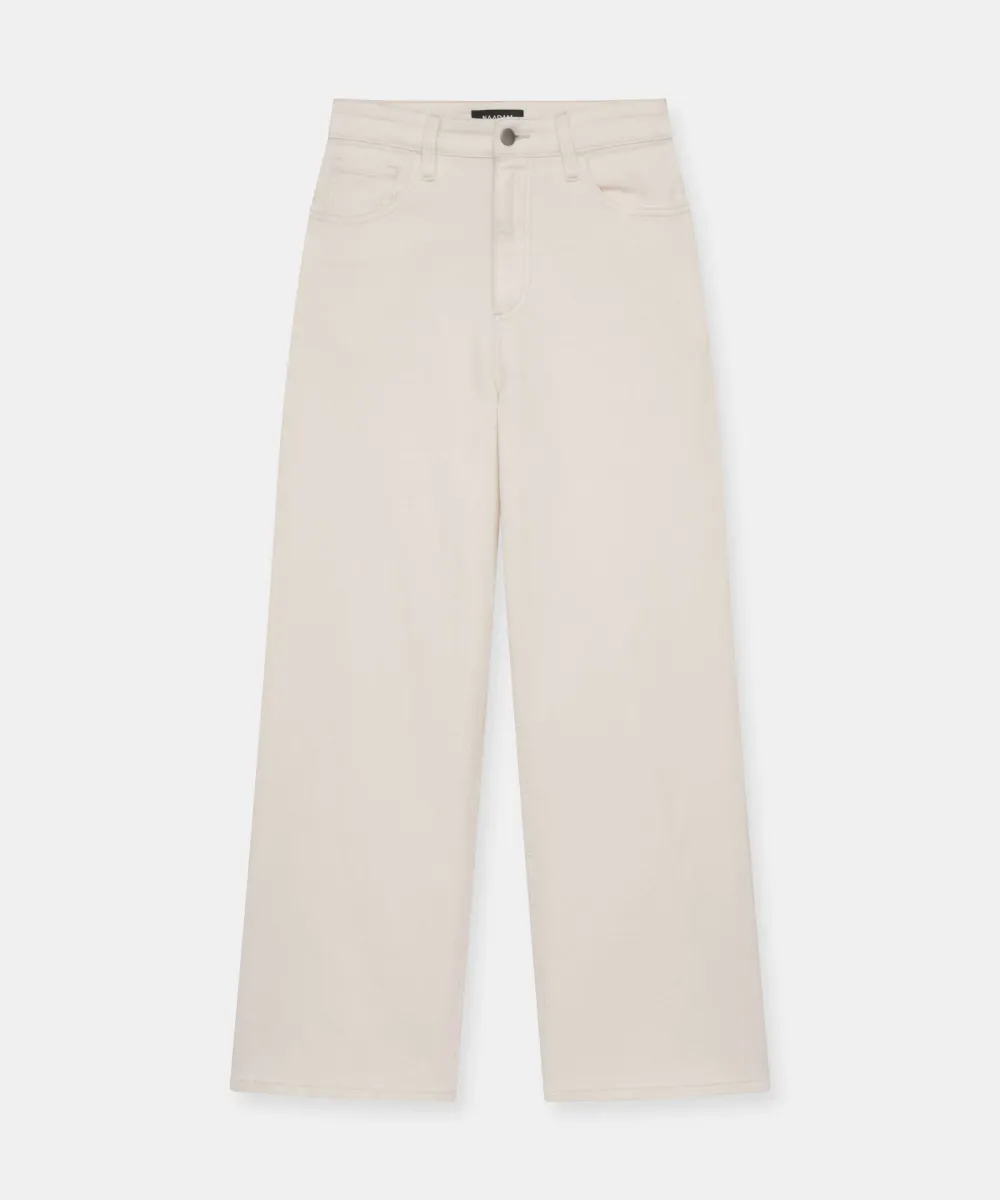 Soft Denim Wide Leg Pant 15