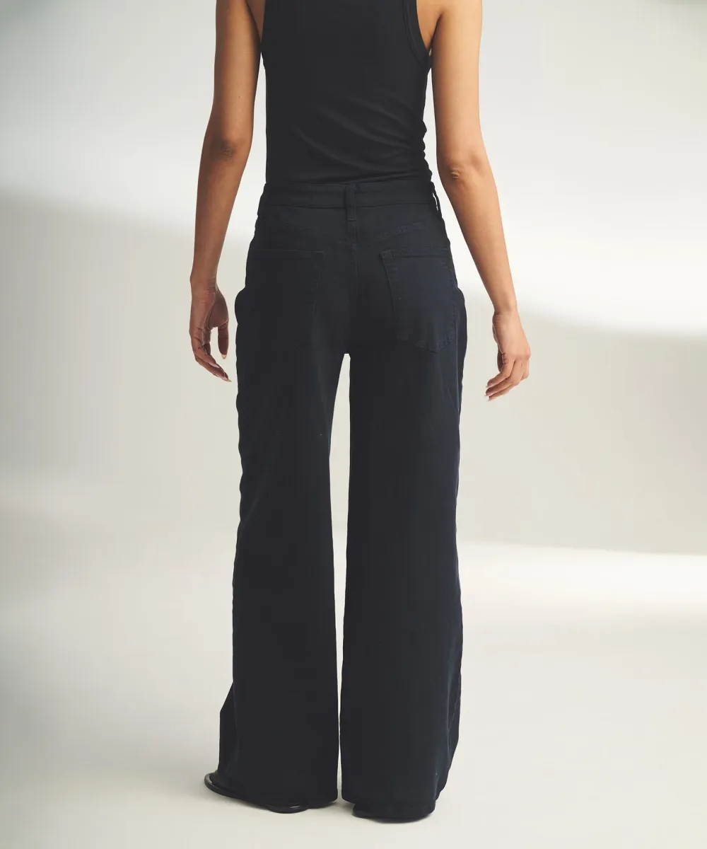 Soft Denim Wide Leg Pant 6