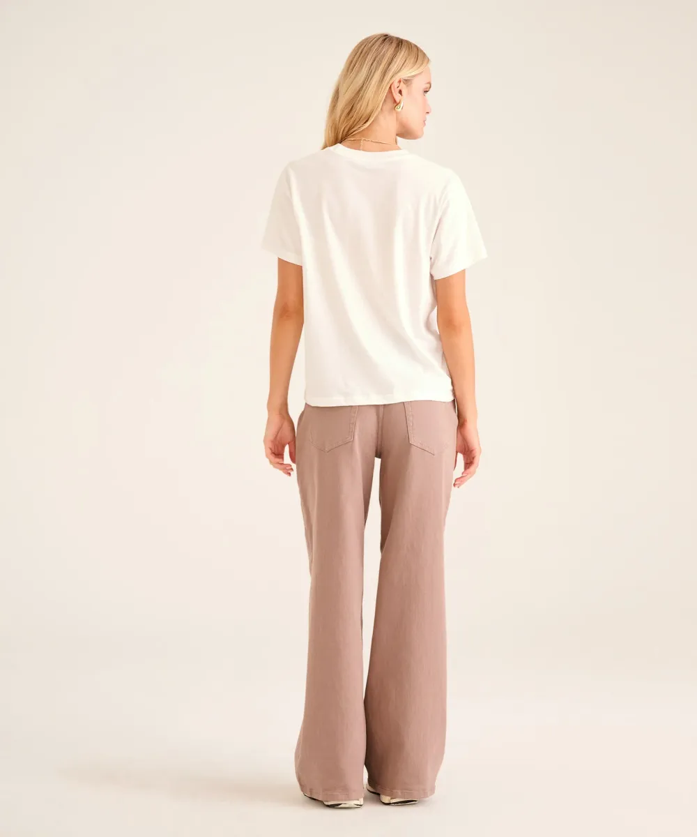 Soft Denim Wide Leg Pant 10