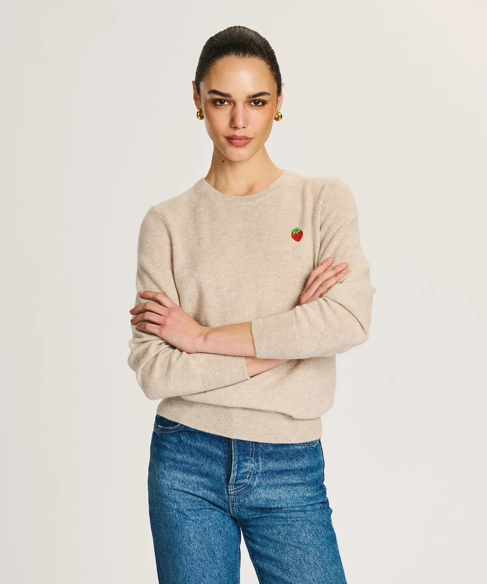 Strawberry Cashmere Sweater 2