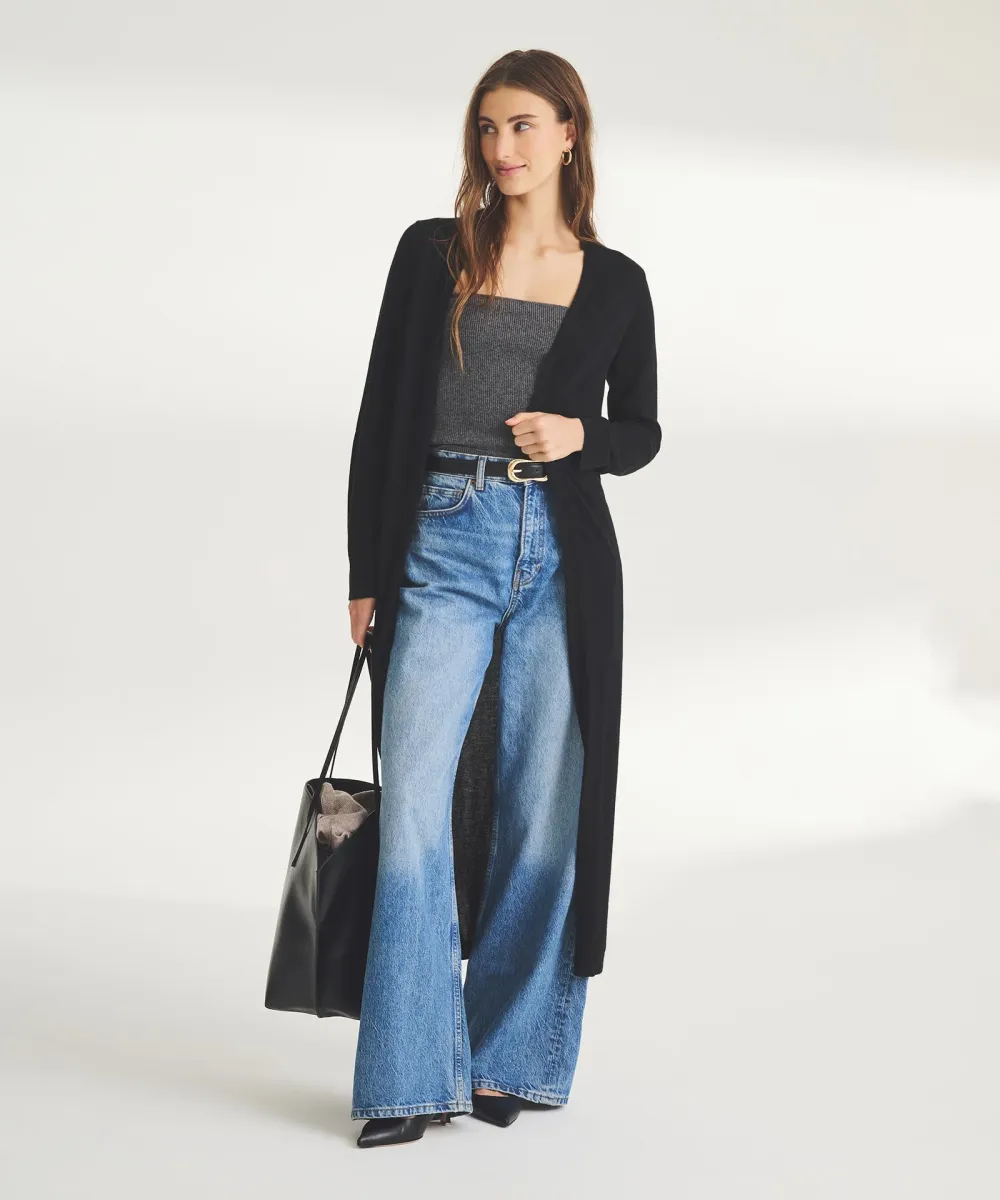 Super Fine Cashmere Duster 4