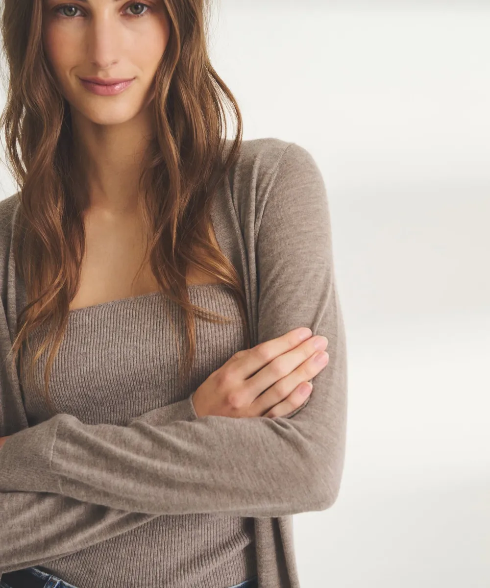 Super Fine Cashmere Duster 6