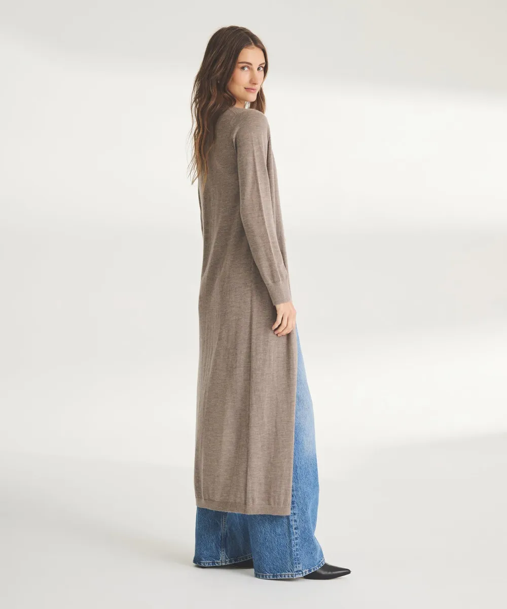 Super Fine Cashmere Duster 7