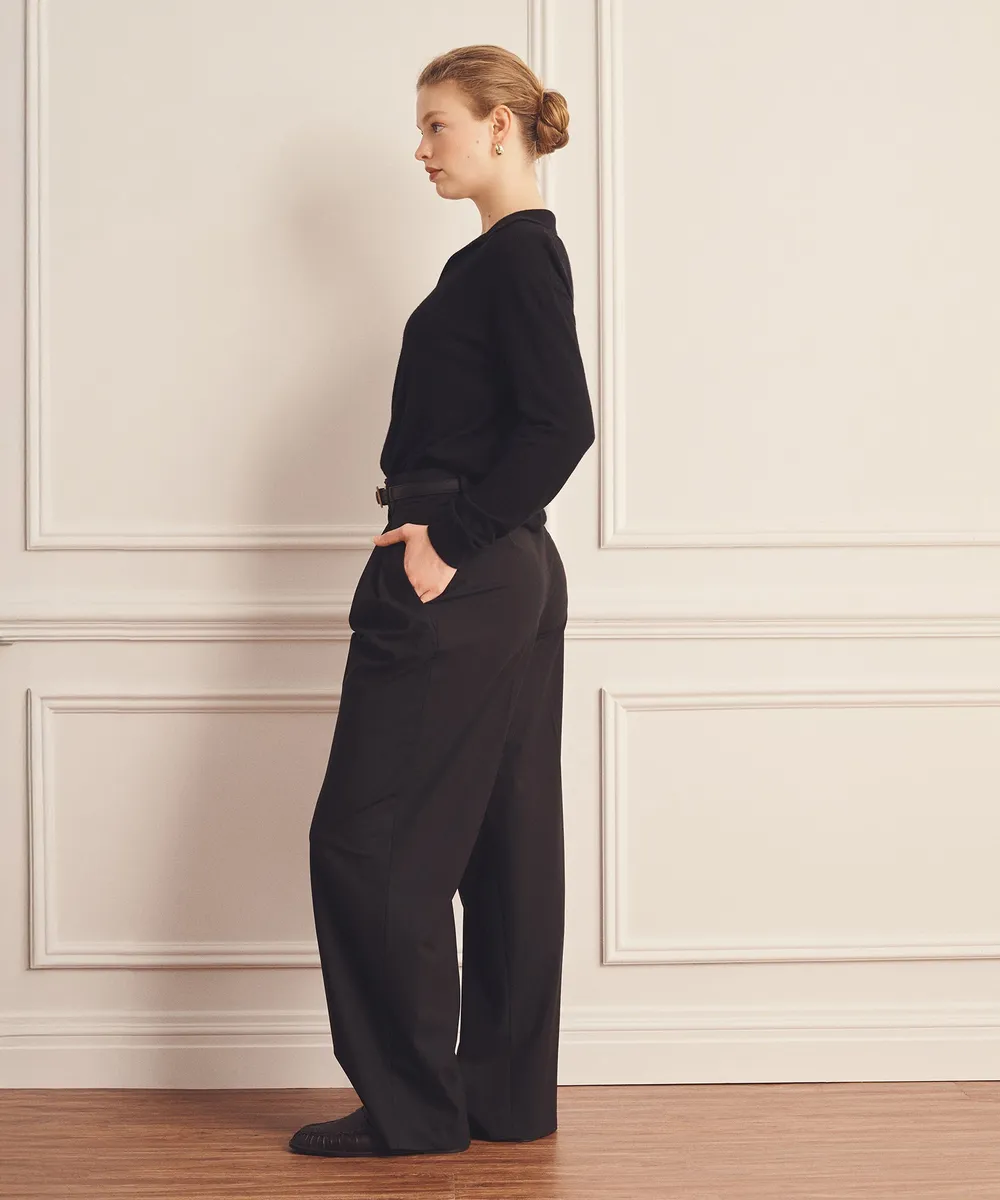 Super Fine Cashmere Long Sleeve Polo 10