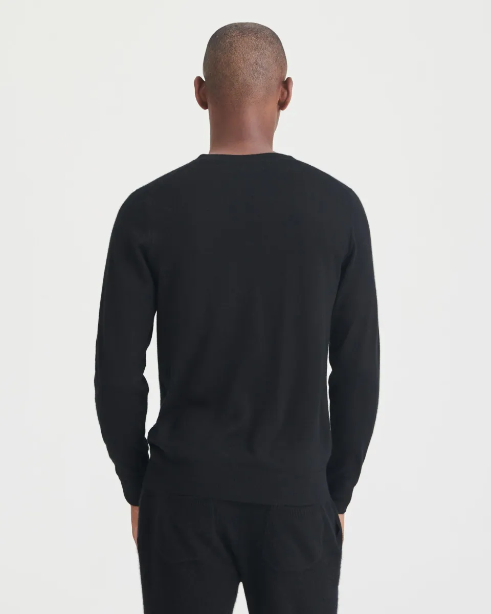 Super Fine Cashmere Long Sleeve V-Neck 13